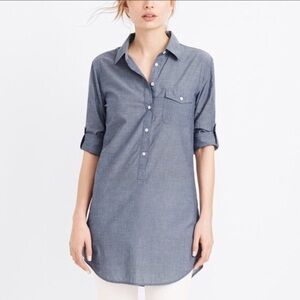 J Crew Chambray Tunic
